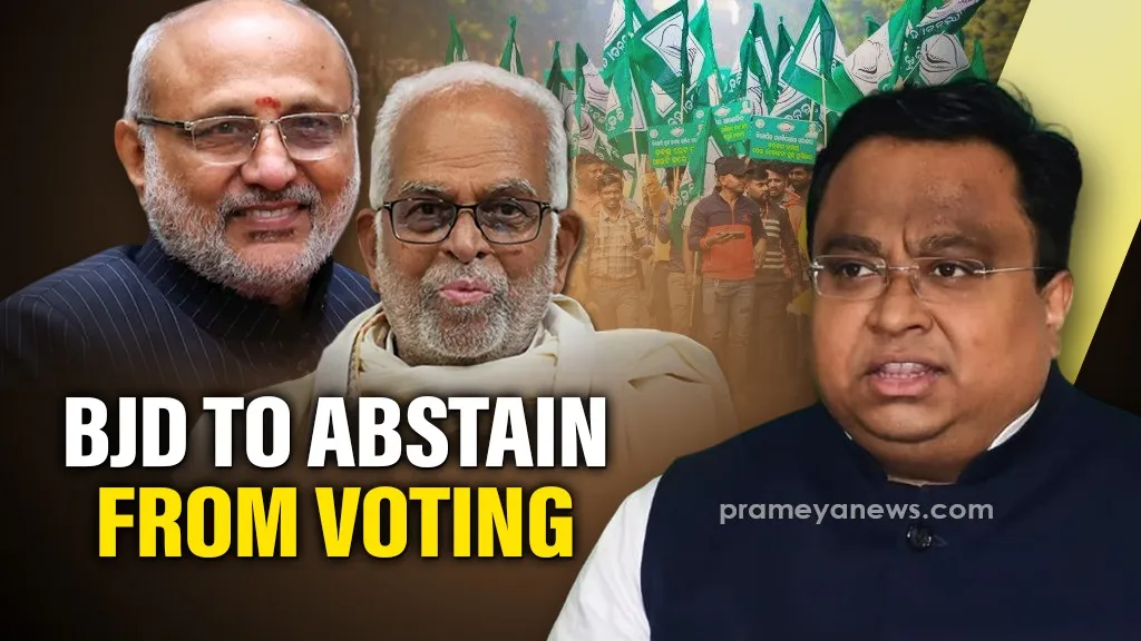 Odisha: BJD to abstain from voting in Vice-Presidential election